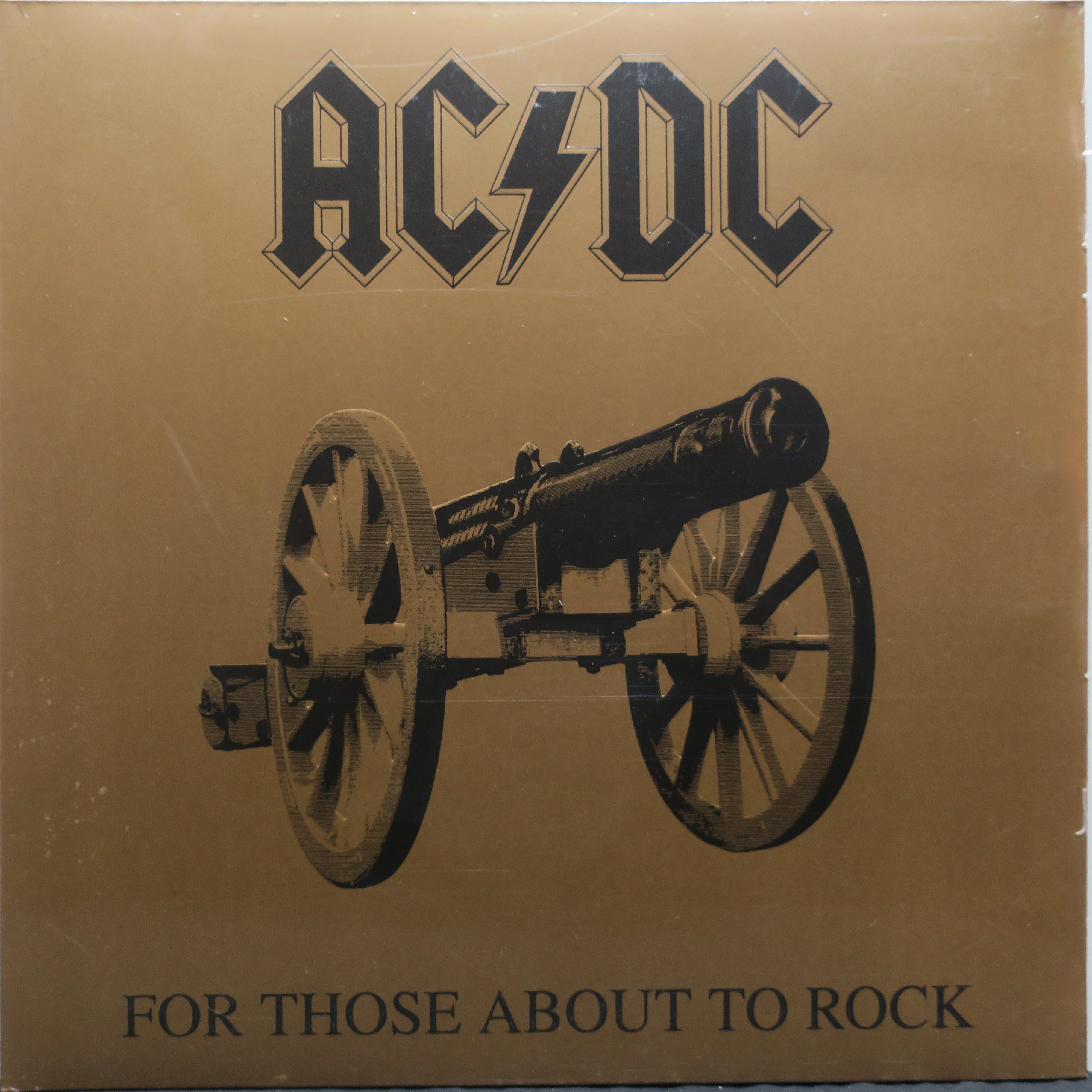 AC/DC 'For Those About To Rock' 180 Gram Vinyl LP Record | Heavyweight Audiophile Edition | Perfect for Rock Music Collectors & Vinyl Enthusiasts | Home Listening & Gift Idea