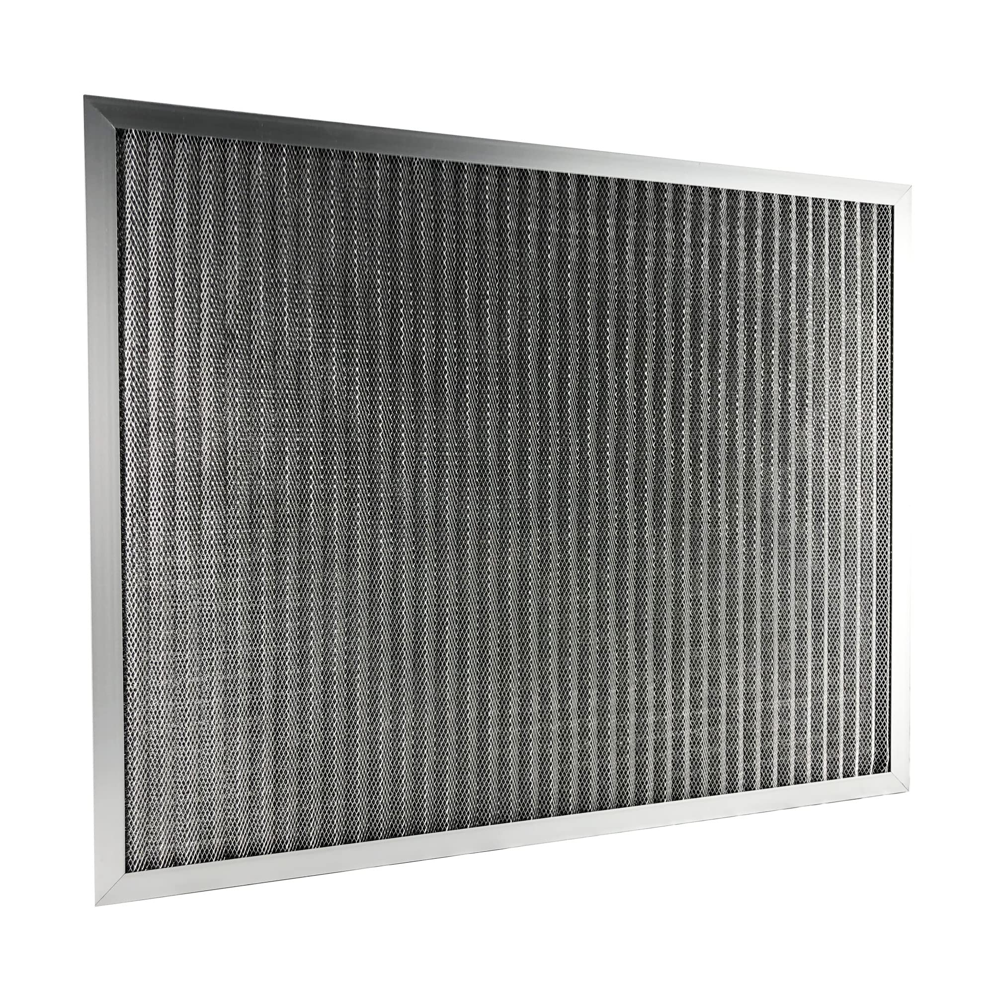 18x24x1 Inch Washable Aluminum Electrostatic Air Filter - Replacement Furnace & HVAC Filter for Central AC Systems | Perfect for Homes, Offices, and Commercial Spaces