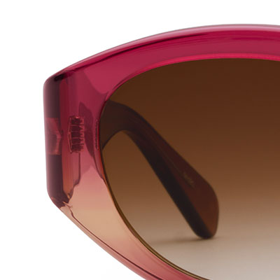 Lucy Hibiscus Sunglasses for Women - Trendy UV Protection Cat Eye Shades - Perfect for Beach, Vacation & Summer Outdoor Activities