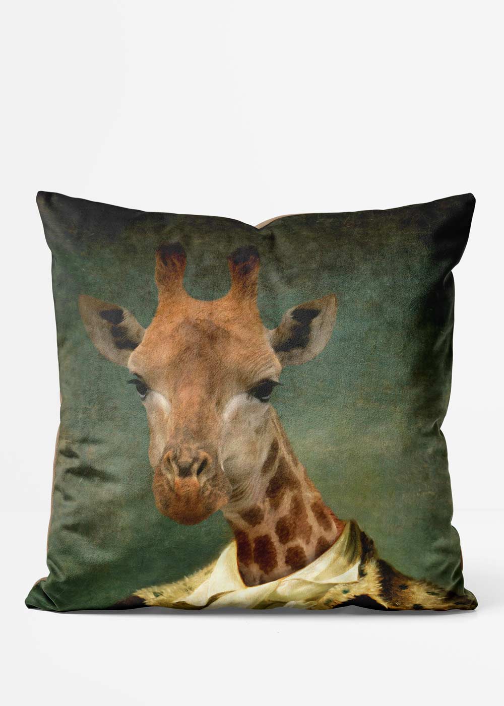 Giraffe Head Portrait Cushion - Soft Plush Pillow for Home Decor, Kids Room & Nursery - Perfect for Sofa, Bed, Car Seat and Gift Giving