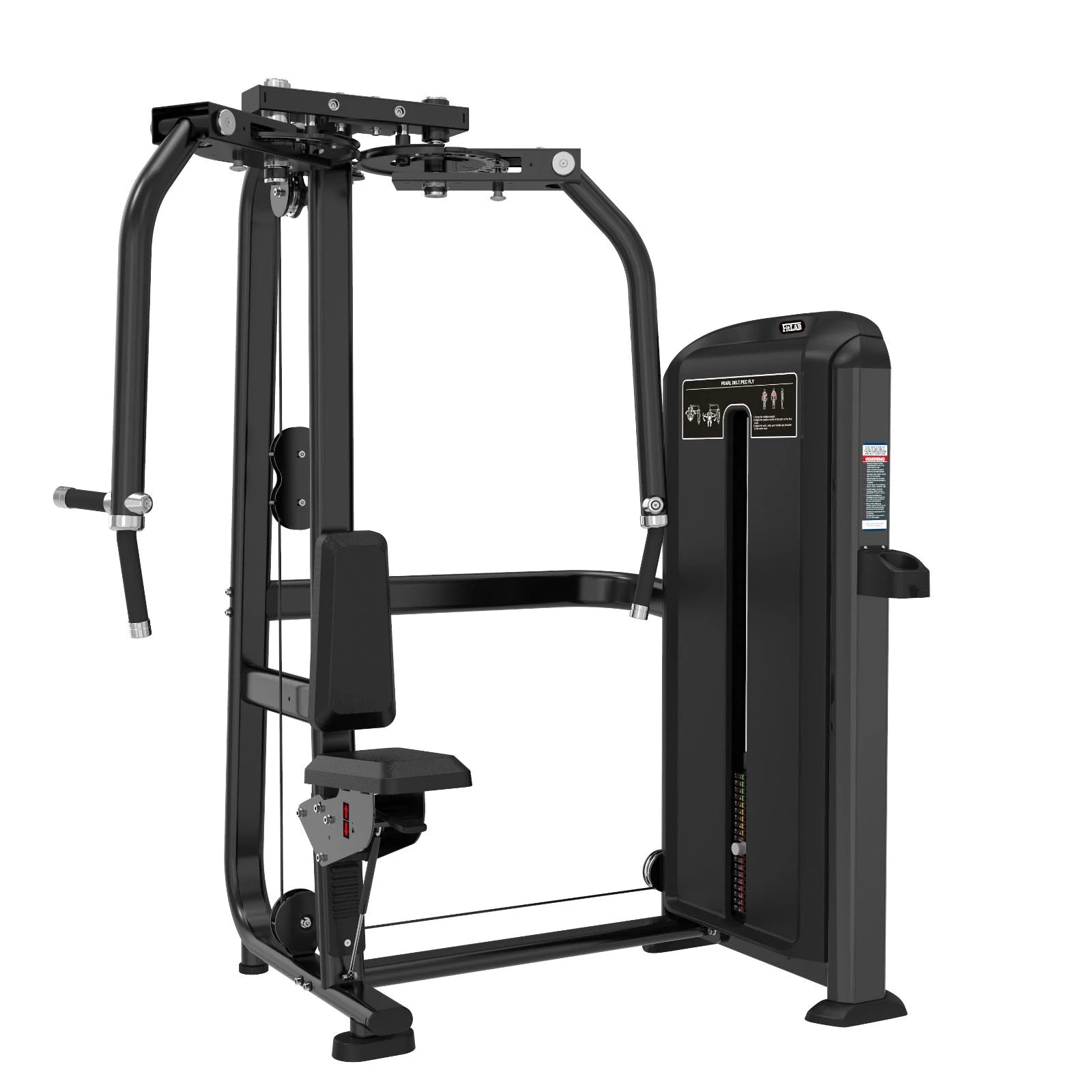 FITLAB Pectoral Fly & Rear Delt Machine - Professional Gym Equipment for Chest & Shoulder Workouts - Perfect for Home & Commercial Gyms