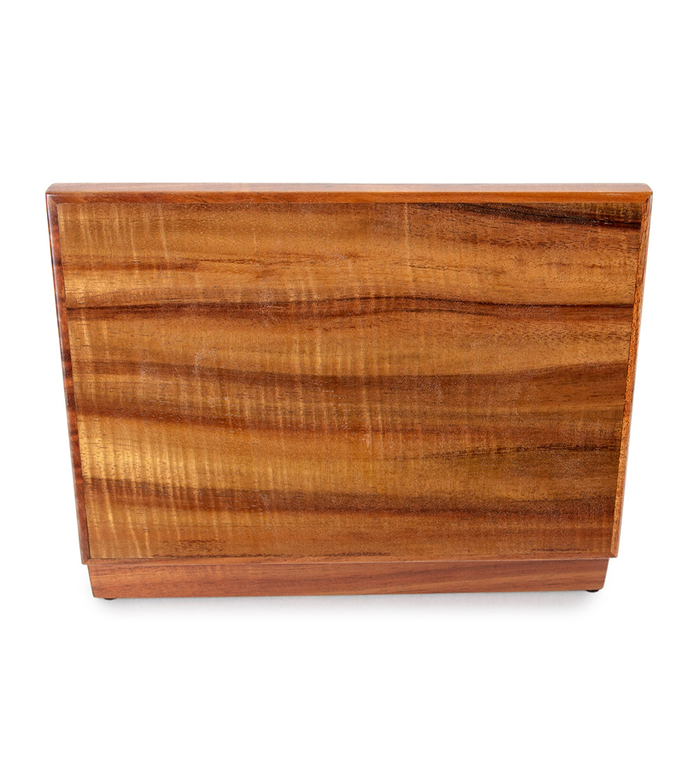 Premium Kuhio Koa Wood Gift Box - Medium Size Hawaiian Handcrafted Treasure Chest for Jewelry, Keepsakes & Special Gifts | Perfect for Wedding, Anniversary & Birthday Presents