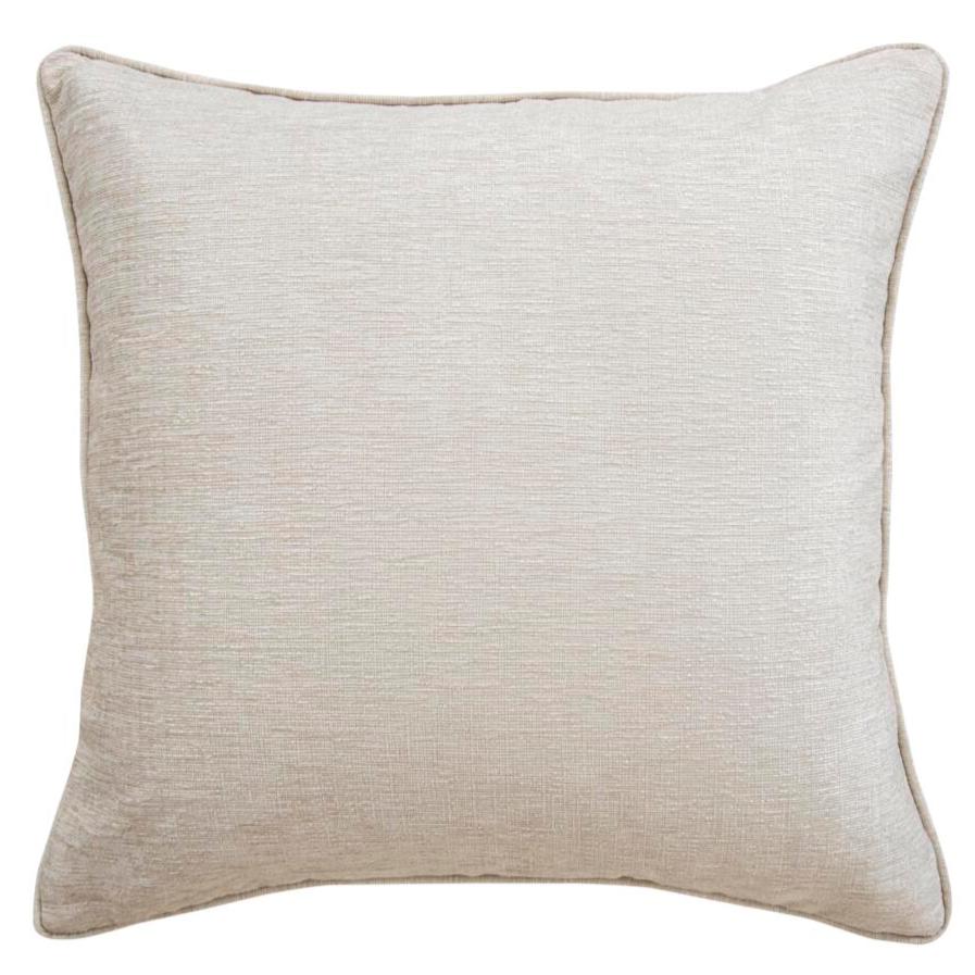 Amberley Cushion Cover - Natural Cotton Pillow Case for Sofa, Bed & Home Decor - Soft & Breathable Decorative Throw Pillow Cover for Living Room, Bedroom & Dorm