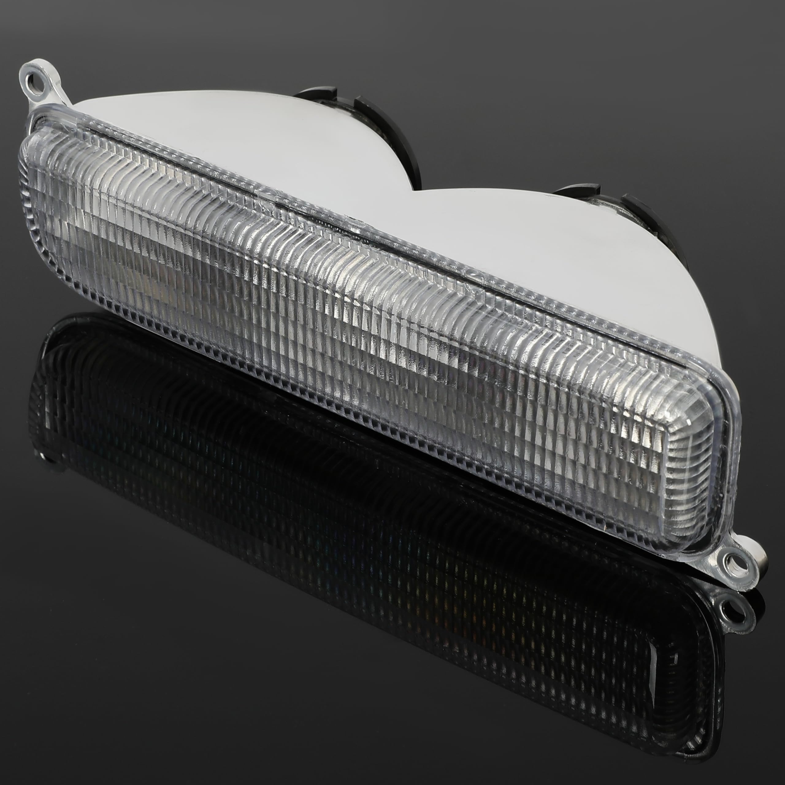 ECOTRIC Clear Corner Lights & Bumper Signal Lights Compatible with 1997-2001 Jeep Cherokee XJ - 4Pcs Replacement for Enhanced Visibility & Style (Off-Road, Night Driving, Custom Builds)