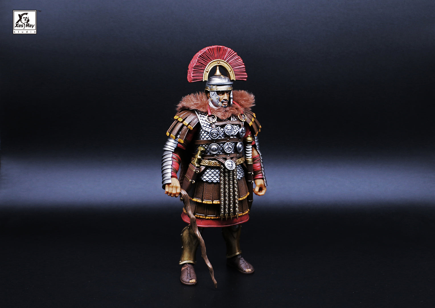 XesRay Fight For Glory 1/12 Scale 6-Inch Action Figures - Combatants Wave 4 Roman Trio Set for Collectors & Display | Perfect for Diorama, Shelf Display & Action Figure Photography
