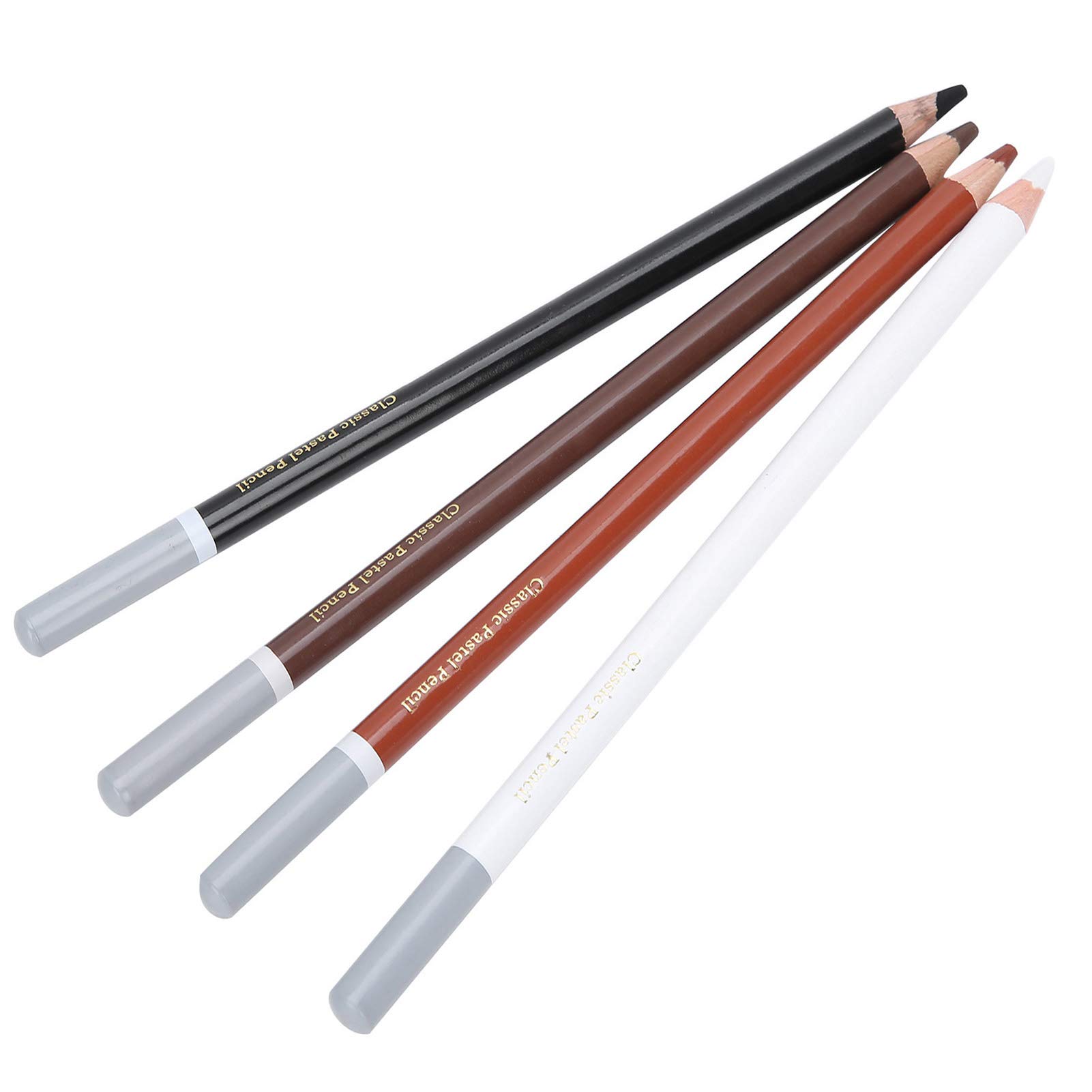 Professional Sketching Pencils 4PCS - Charcoal Drawing Pencils for Artists & Designers - Perfect for Halloween & Christmas Art