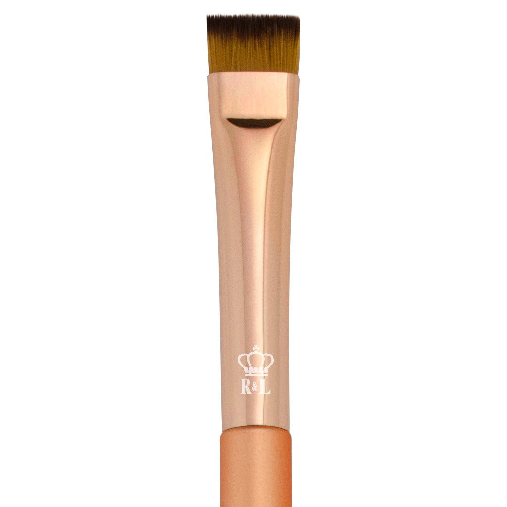 Omnia Brush BOM 22 Flat Definer - Professional Makeup Brush for Eyeshadow & Eyeliner - Perfect for Smokey Eyes & Precise Makeup Application