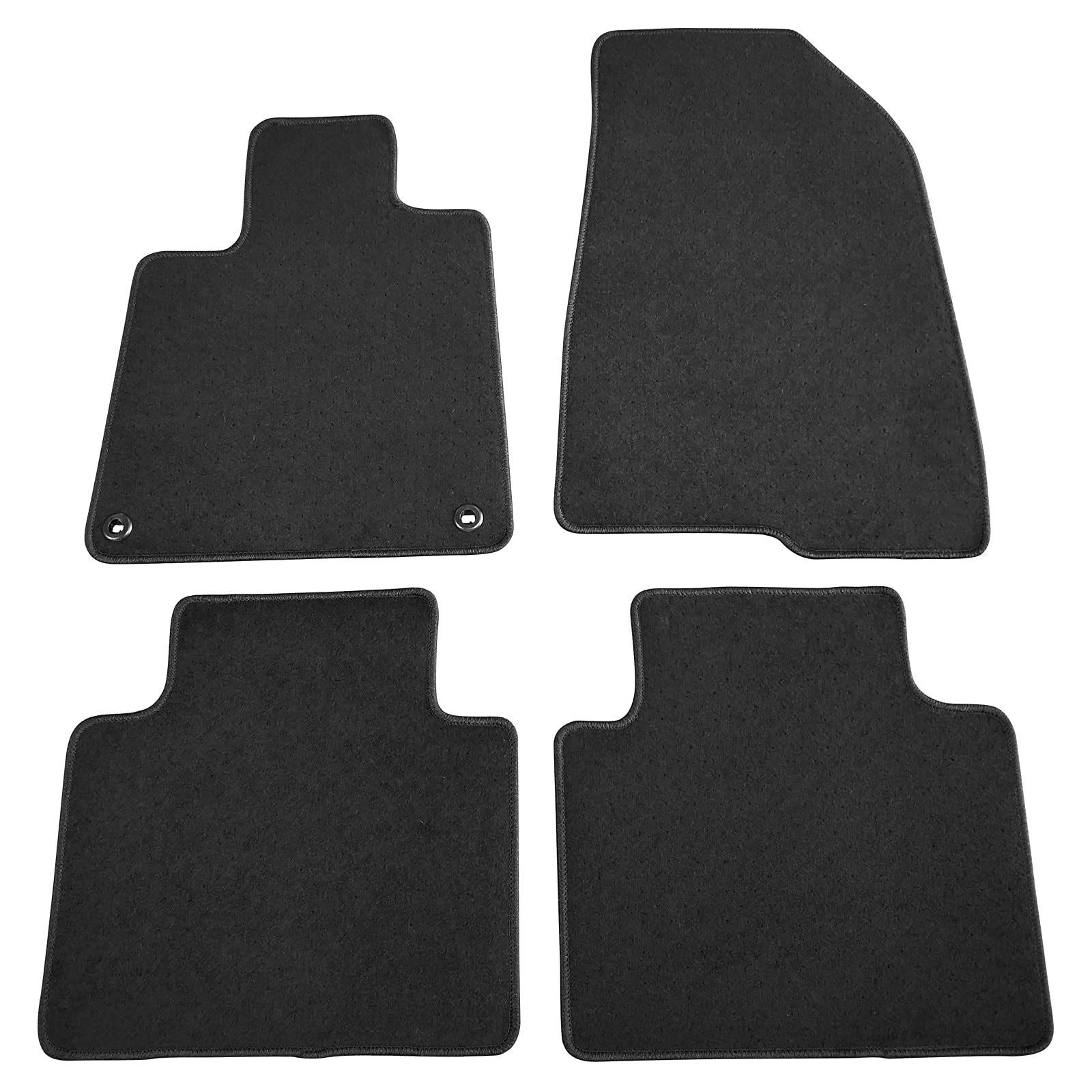 FREEMOTOR802® Premium Nylon Car Floor Mats for 2018-2022 Honda Accord - Custom Fit, Non-Slip, Black 4-Piece Set - Perfect for Daily Commute, Road Trips & All-Weather Protection