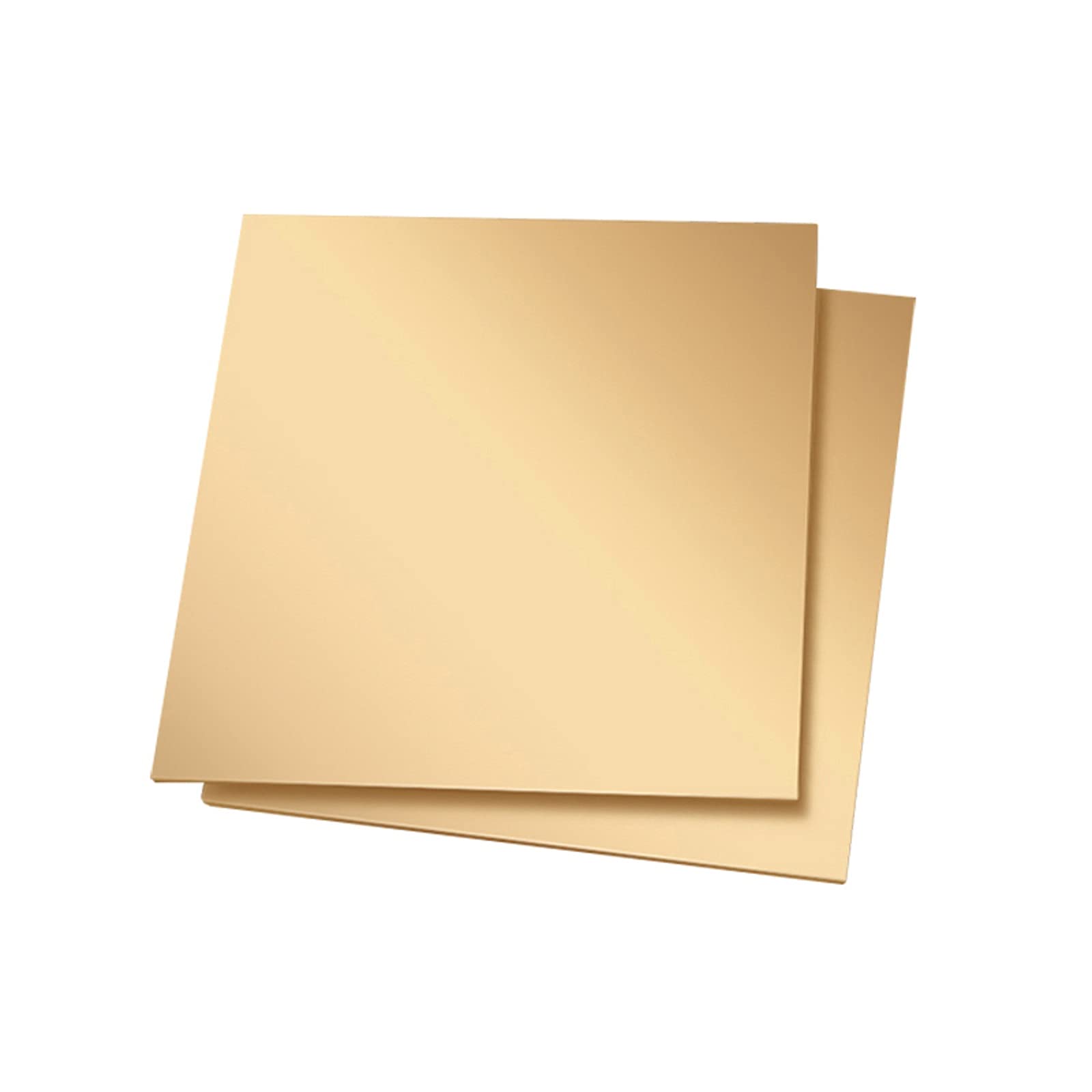 6mm Thick 200x200mm Brass Metal Plate Sheet - 1 Piece for DIY Crafts, Jewelry Making, Home Decoration & Metalworking Projects | High Quality Brass Sheet for Hobbyists and Professionals