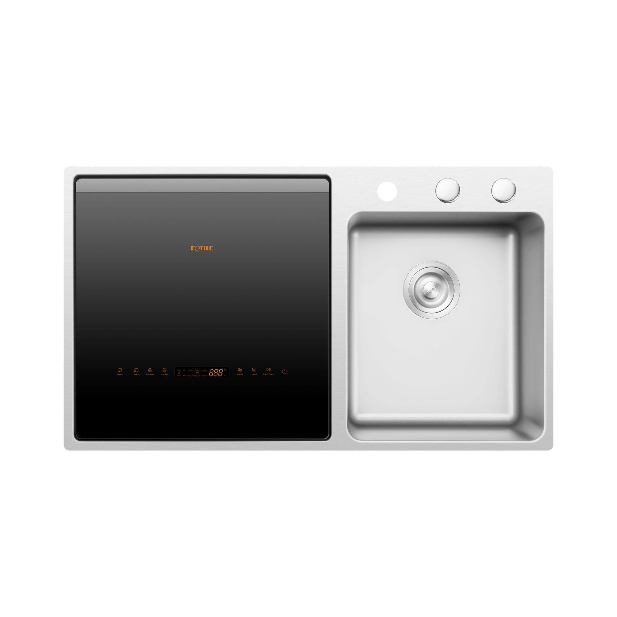 3 in 1 In-Sink Dishwasher | SD2F P5 Compact Countertop Dishwasher for Small Kitchens, RVs & Apartments - Perfect for Space-Saving Cleaning Solution