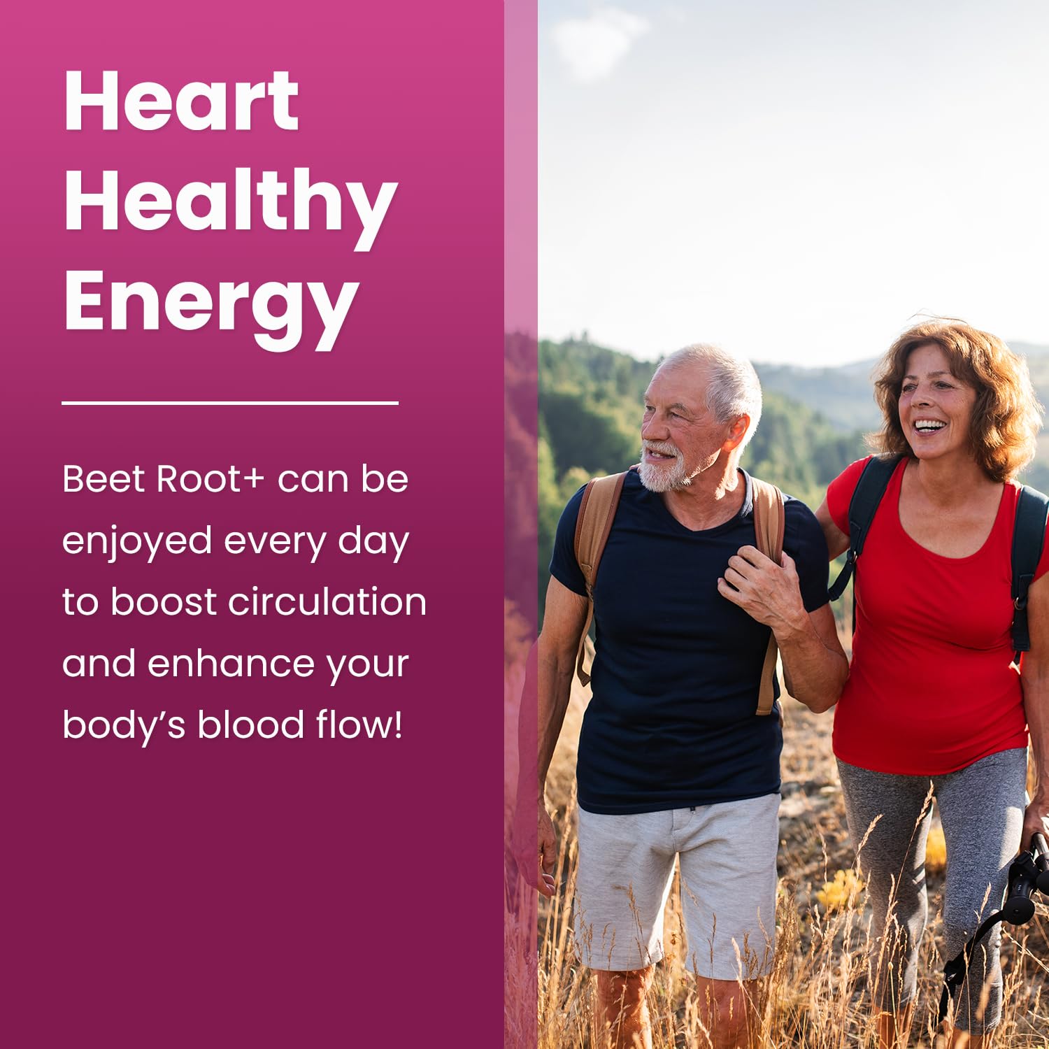 NutraChamps Beet Root Powder Supplement for Circulation - Nitric Oxide Booster with Beetroot Juice, Super Reds Powder & Grape Seed Extract | Sugar-Free Superfood Powder (8.74 Oz) for Energy, Heart Health & Athletic Performance