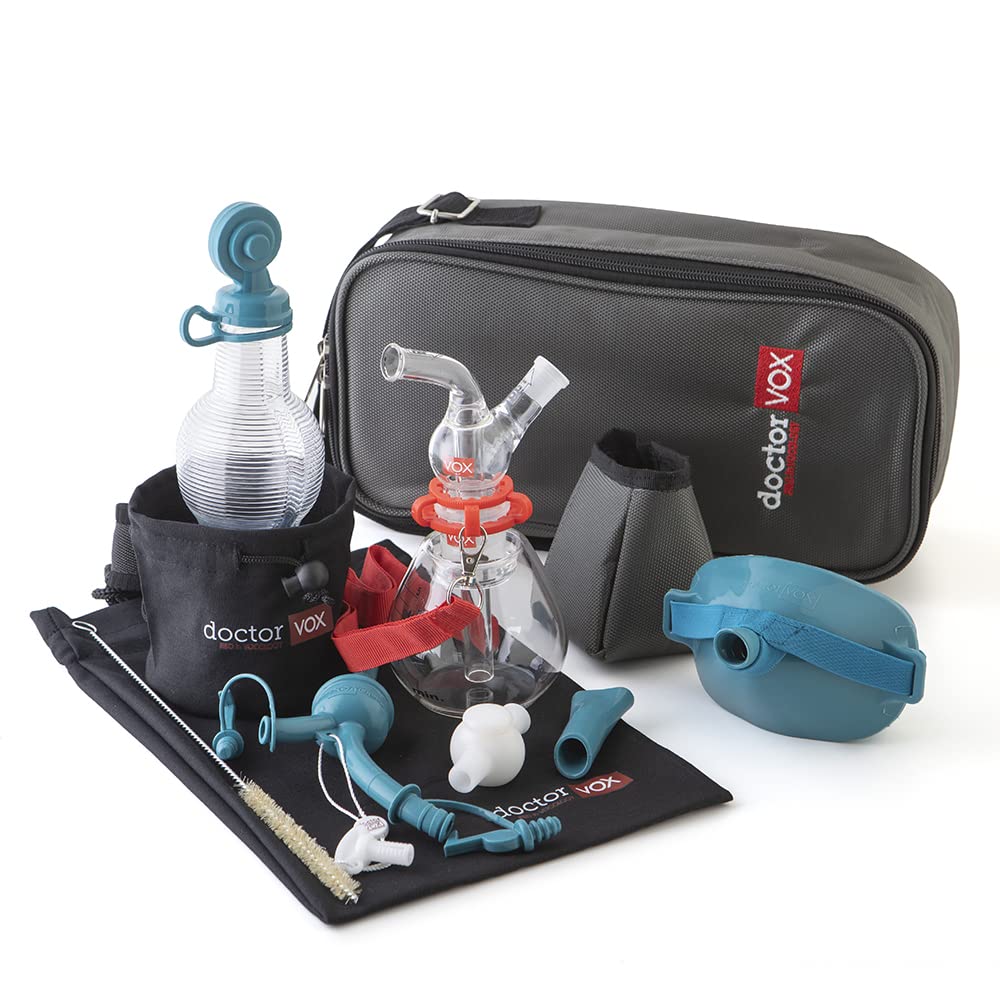 DoctorVOX Ultra Set - Professional Voice Amplifier & Microphone System for Teachers, Presenters, and Public Speakers - Perfect for Classrooms, Conferences, and Outdoor Events