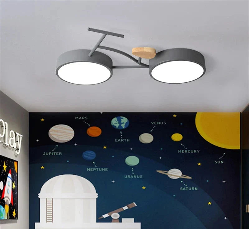 Best Kids Bike Light - LED Bicycle Safety Light for Boys & Girls - Perfect for Night Riding, Bedroom Decor, and Playroom Lighting