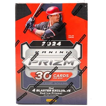 2024 Panini Prizm Baseball 6 Pack Hobby Blaster Box - Premium Trading Cards for Collectors & Investors | Perfect for Gifts, Fantasy Sports & Memorabilia Collections