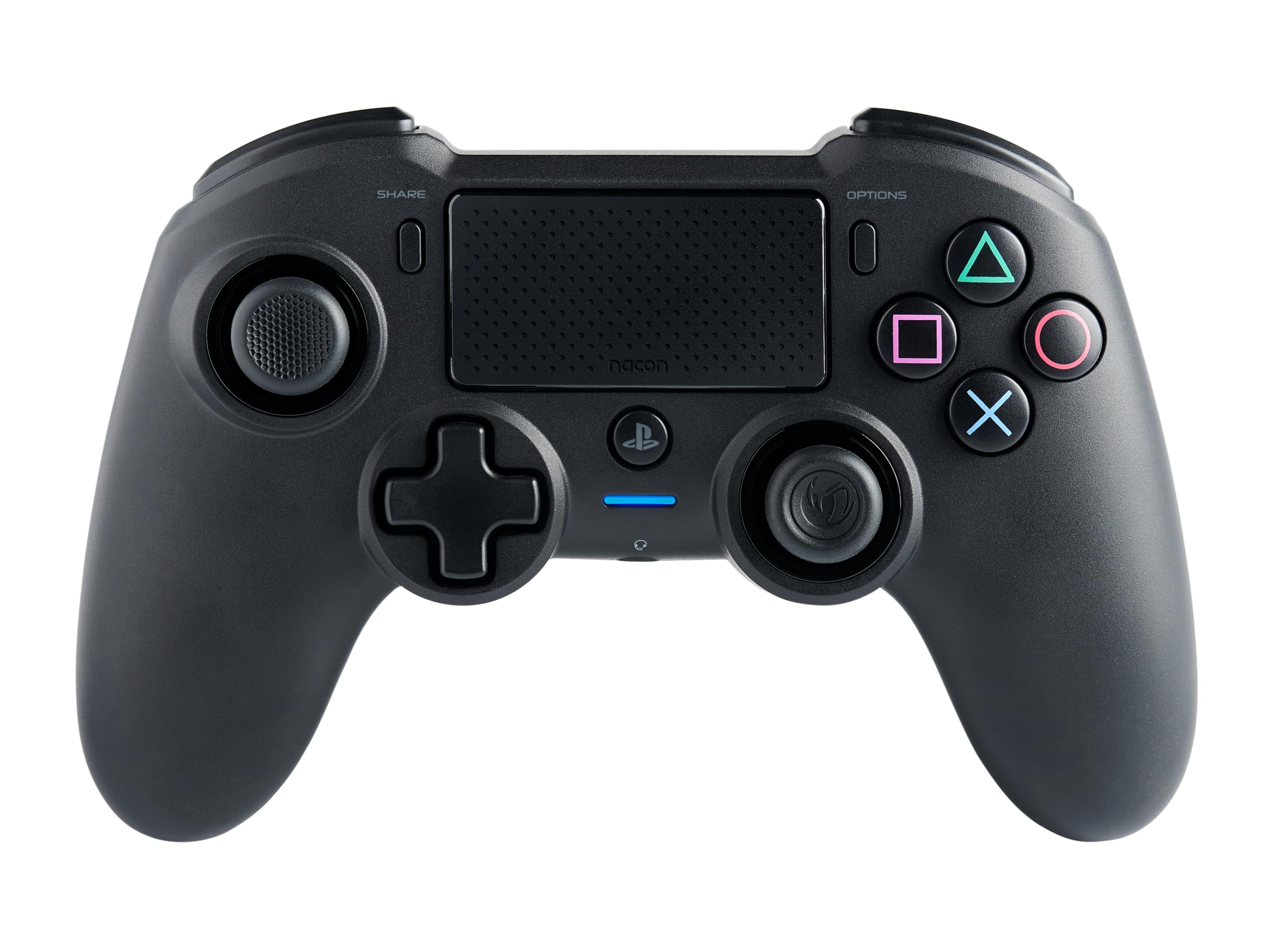 Official Licensed Nacon Asymmetric Wireless Controller for PlayStation 4 - Premium Gaming Experience for PS4, PS5 & PC Gaming Sessions