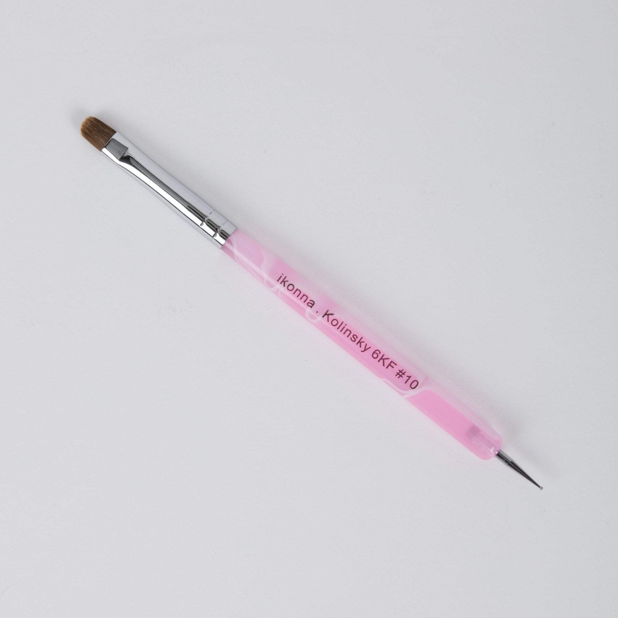 Professional French Gel Nail Art Brushes with Dotting Tools - Perfect for Acrylic, Gel, and Dip Powder Nail Designs - Salon & Home Manicure Kit