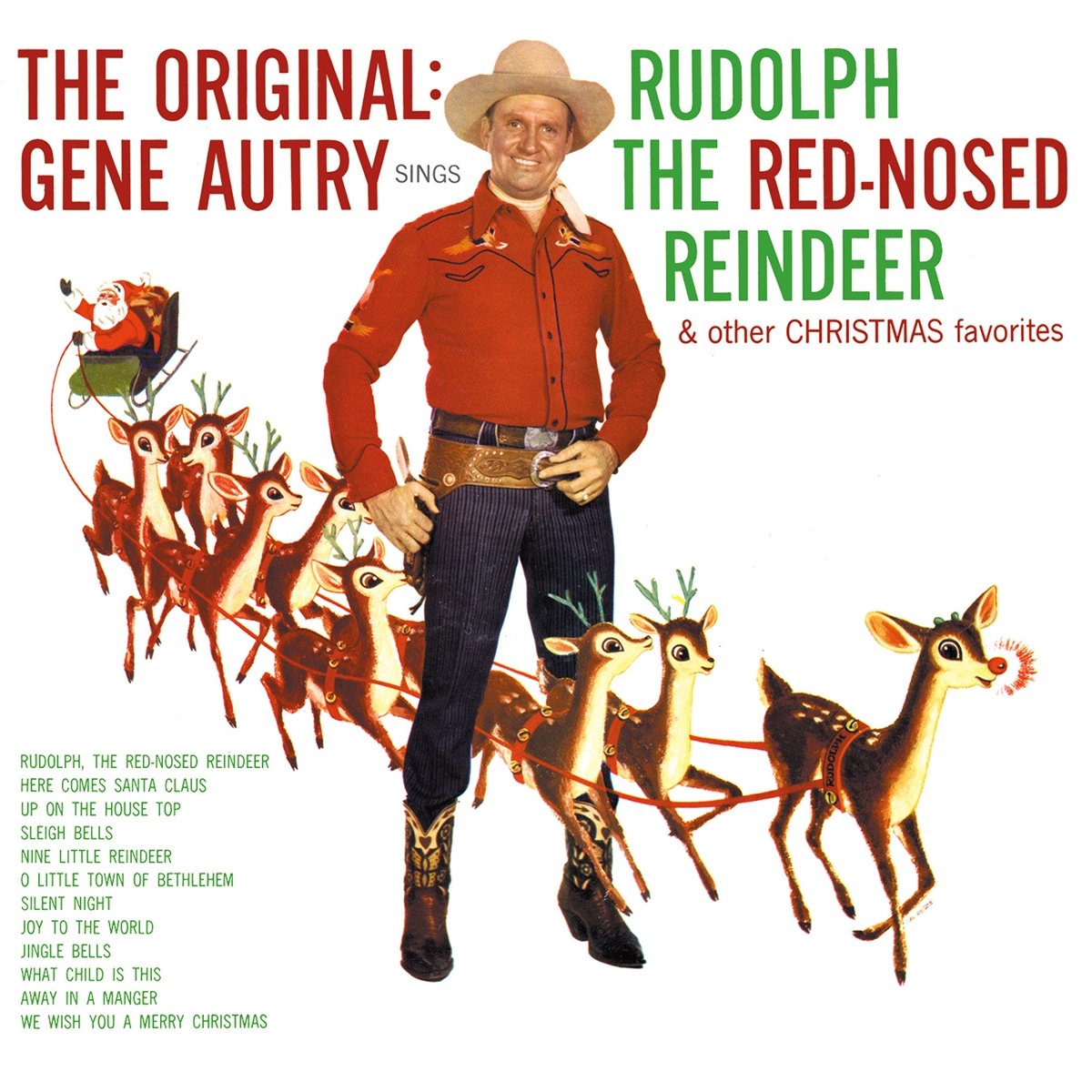 Rudolph The Red-Nosed Reindeer Christmas Decoration - Festive Holiday Decor for Home, Tree & Gifts