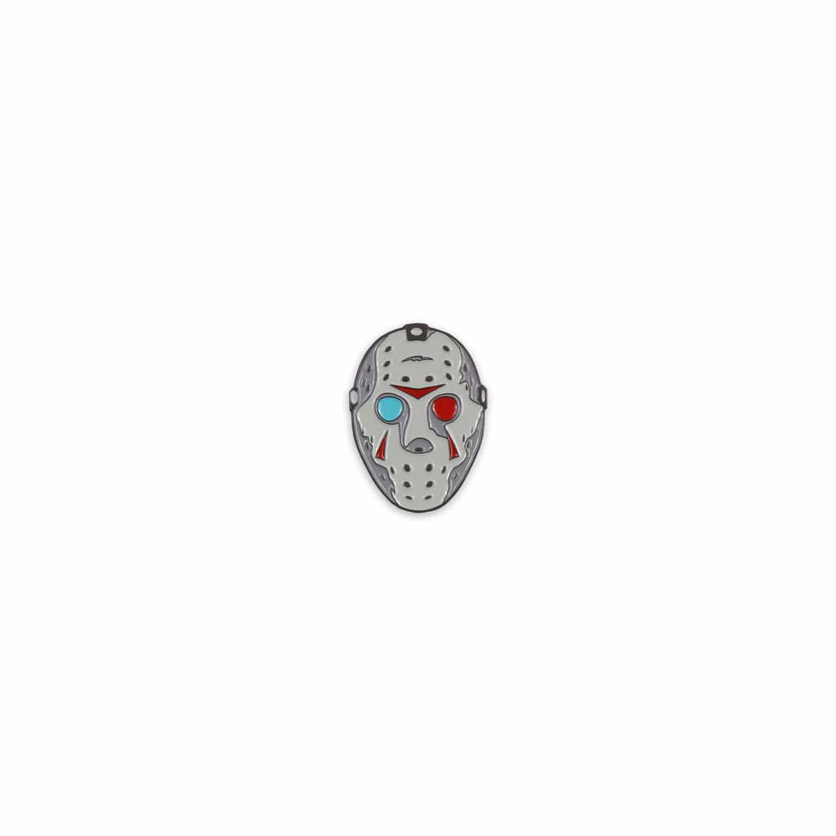 Friday the 13th Part 3 Horror Movie Enamel Pin - Collectible Badge for Fans, Cosplay & Jacket Accessories