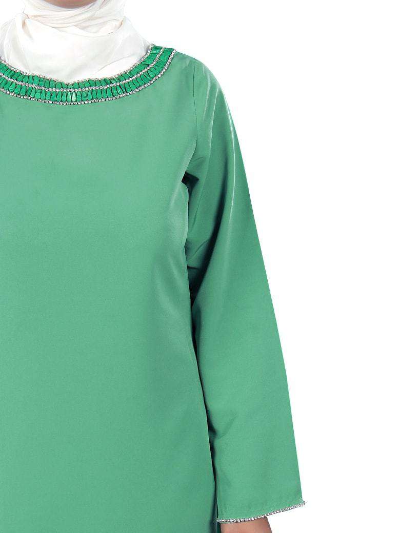 Stylish Lutfiyah Tunic for Women - Flowy Boho Blouse with Embroidery Details - Perfect for Casual Wear, Beach Cover-Up & Summer Outfits