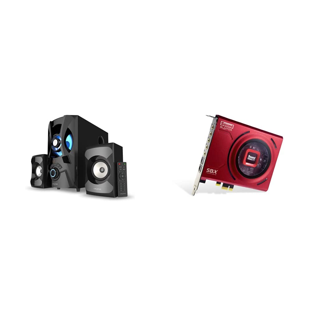 Creative SBS E2900 Black Sound Blaster Z SE Internal PCI-e Gaming Sound Card with DAC - High Quality Audio for PC Gaming, Streaming & Music Production