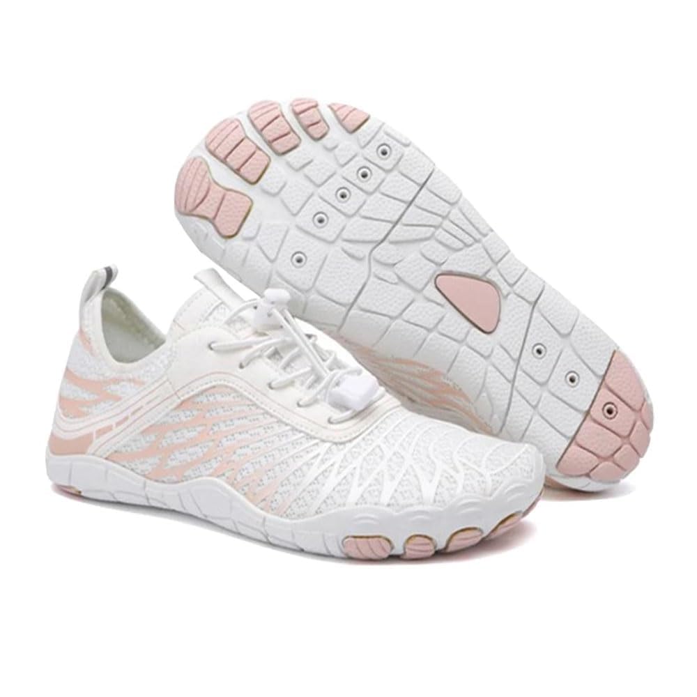 **Barefoot Shoes for Women & Men - Waterproof Hiking & Trail Running Shoes - Non-Slip Breathable Wide Toe Outdoor Water Shoes for Healthy Feet - Perfect for Hiking, Running, and Water Sports**