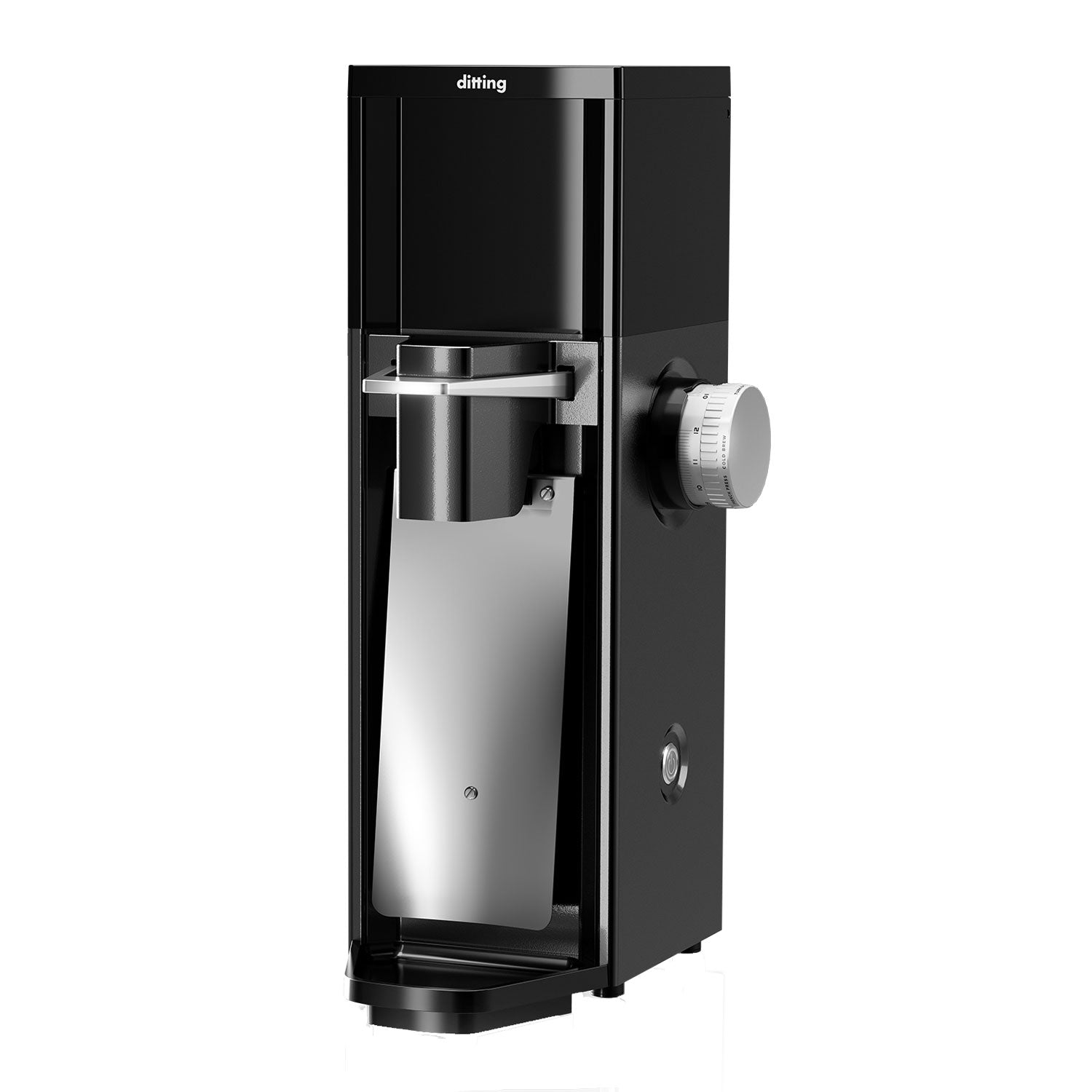 Ditting 807 Commercial Coffee Grinder - Black with Black Hopper for Fresh Ground Coffee | Perfect for Cafes, Restaurants & Bulk Coffee Grinding