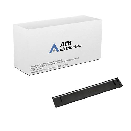 AIM Compatible Replacement Printer Ribbon for NER 5-1310 Black (6-Pack) - Works with C.Itoh H0944-O5VC - High-Quality Generic Ink Ribbon for Office Printing & Label Making