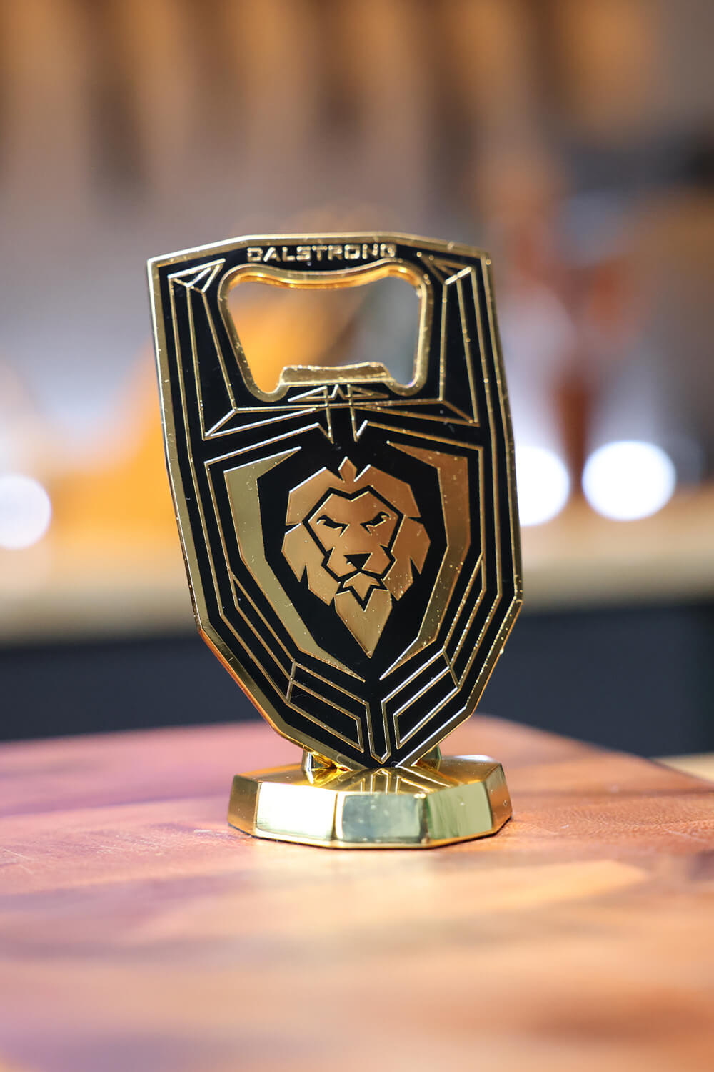 Premium Gold Bottle Opener - Heavy Duty Bar Tool for Beer, Soda & Wine - Dalstrong © - Perfect for Parties, BBQs & Home Bars