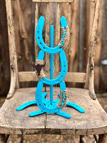 Stainless Steel Horseshoe Paper Towel Holder - Rustproof Kitchen Towel Rack for Farmhouse, Western & Ranch Decor - Perfect for Kitchen, Bathroom, RV & Barn Organization