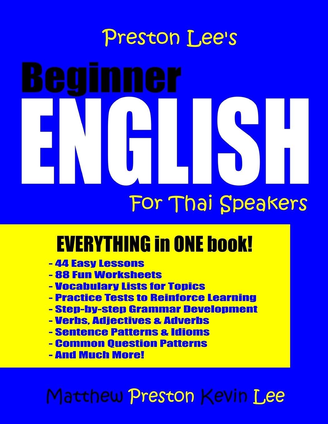 Preston Lee's Beginner English For Thai Speakers - Learn English Easily for Travel, Work, and Daily Communication