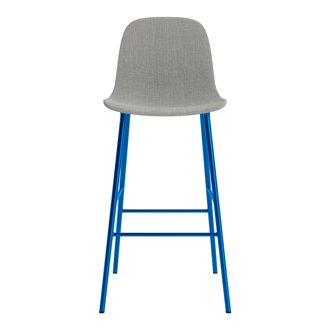 Stylish Form Bar Chair - Fully Upholstered Counter Stool for Kitchen Island, Breakfast Nook & Home Bar - Comfortable Modern Seating for Dining & Entertaining