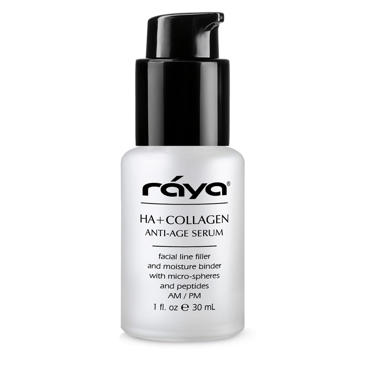 RAYA HA + Collagen Serum (502) | Premium Anti-Aging Face Serum with Hyaluronic Acid | Deep Hydration & Wrinkle Reduction | Firming & Brightening Treatment for All Skin Types | Day & Night Skincare Routine | Perfect for Dry, Mature & Sensitive Skin