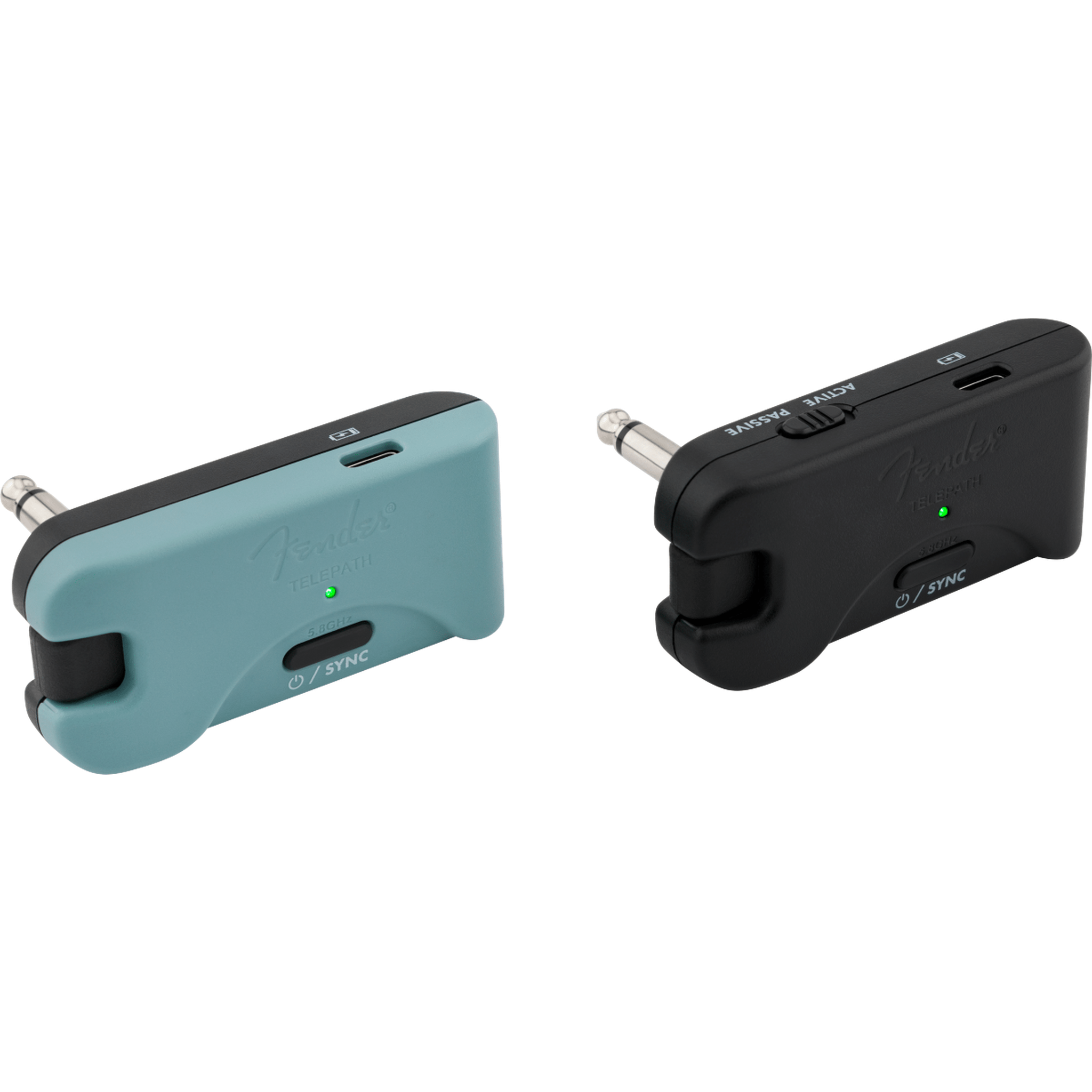 Fender Telepath Wireless System - Mystic Ice Blue & Black | Premium Wireless Guitar System for Live Performances & Studio Recording