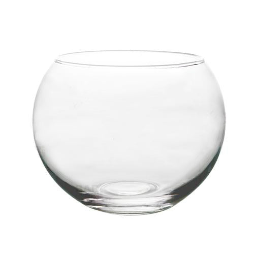 BarConic® 48 oz Tropical Fish Bowl Glass - Large Round Aquarium for Betta Fish, Goldfish, or Aquatic Plants - Perfect for Home Decor, Office Desk, or Gift Idea