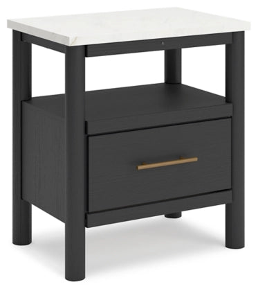 Cadmori King Size Upholstered Panel Bed Frame with 2 Nightstands - Modern Bedroom Set for Luxurious Master Suite Decor