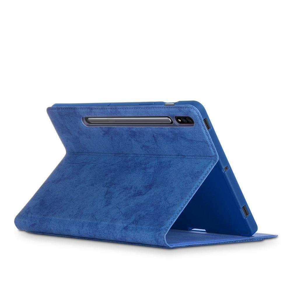 Samsung Galaxy Tab S7 11-inch Case (T870/T875) - Premium Folding Flip Stand Wallet Cover for Protection | Perfect for Work, Travel & Entertainment