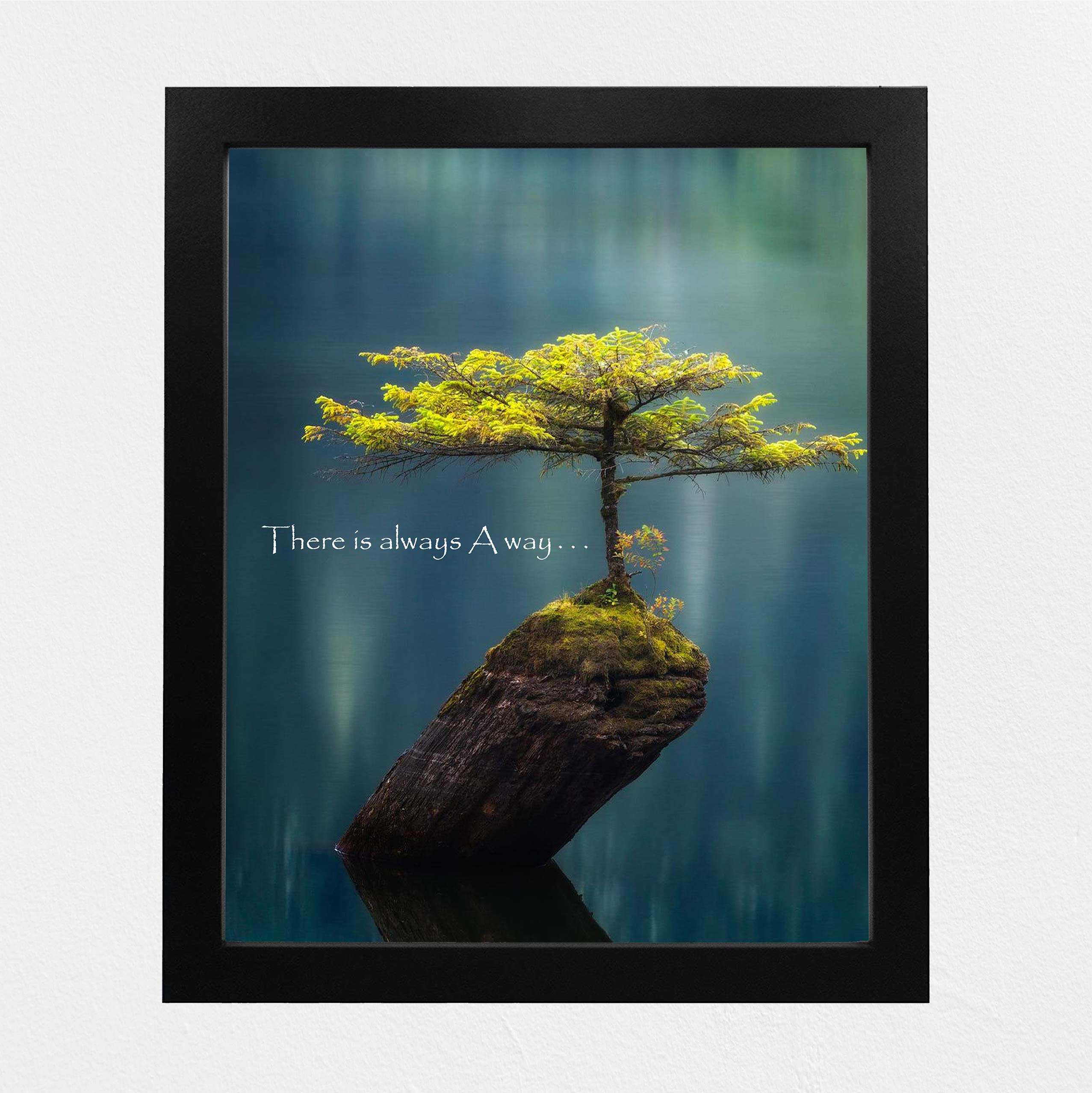 Inspirational Quotes Wall Art Print - Motivational Poster for Home, Office, Bedroom & Classroom Decor - Unframed 8x10