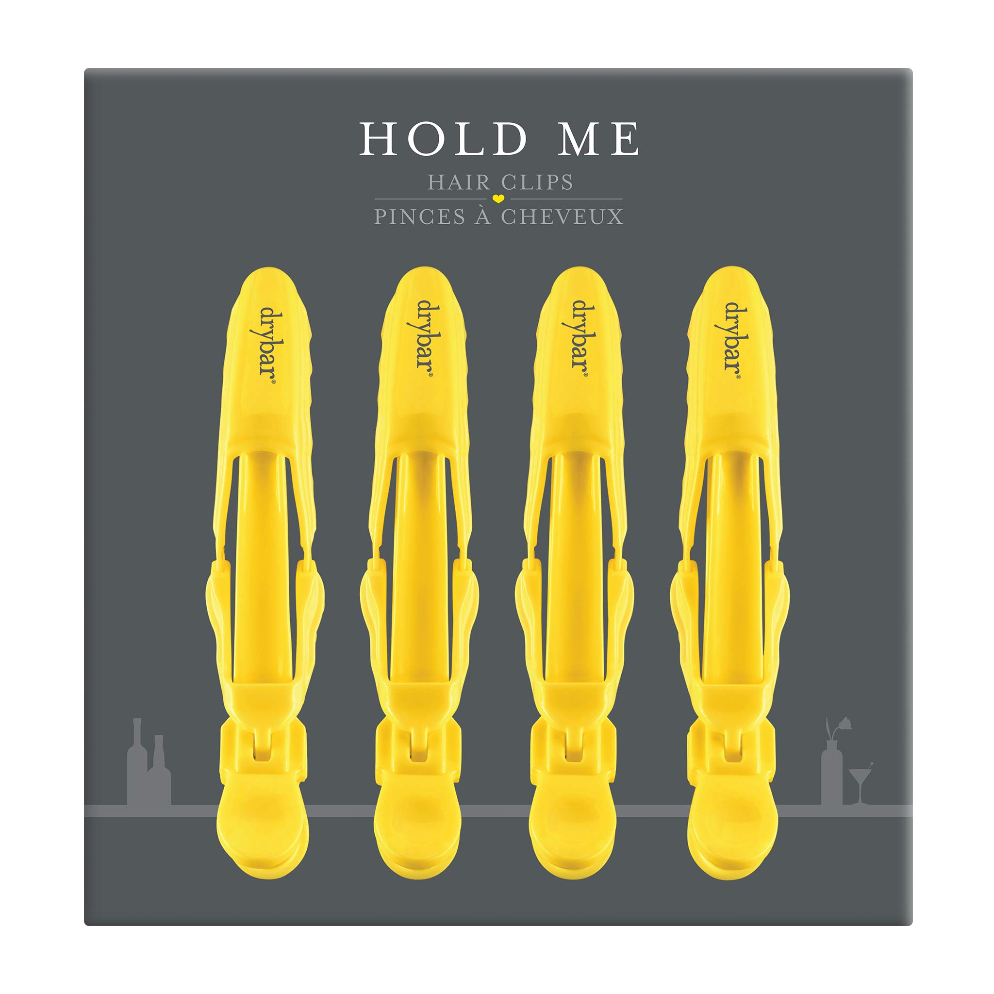 Drybar Hold Me Hair Clips for Women - Strong Grip Hair Clips for Styling, Blowouts & Updos - Perfect for Salon, Home & Travel Use