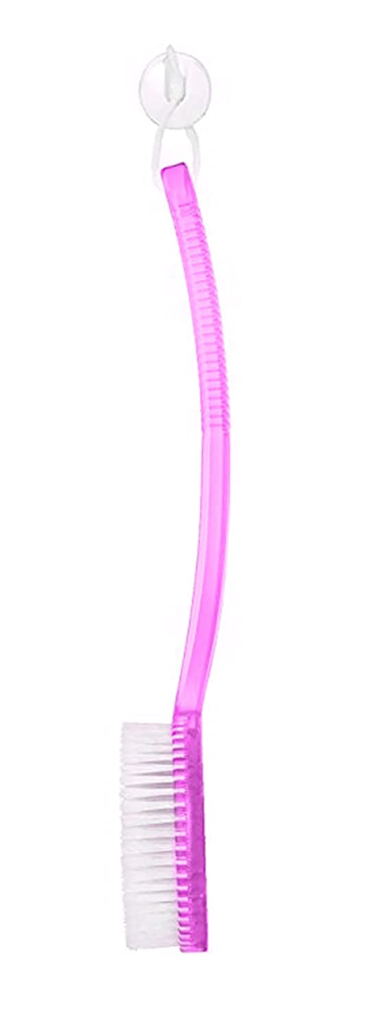 Boxo Body Brush for Bathing - Long Handle Soft Bristles Exfoliating Brush for Dead Skin Removal - Gentle Dry Brushing for Kids & Adults - Perfect for Shower, Spa & Skin Care Routine (Pack of 1)