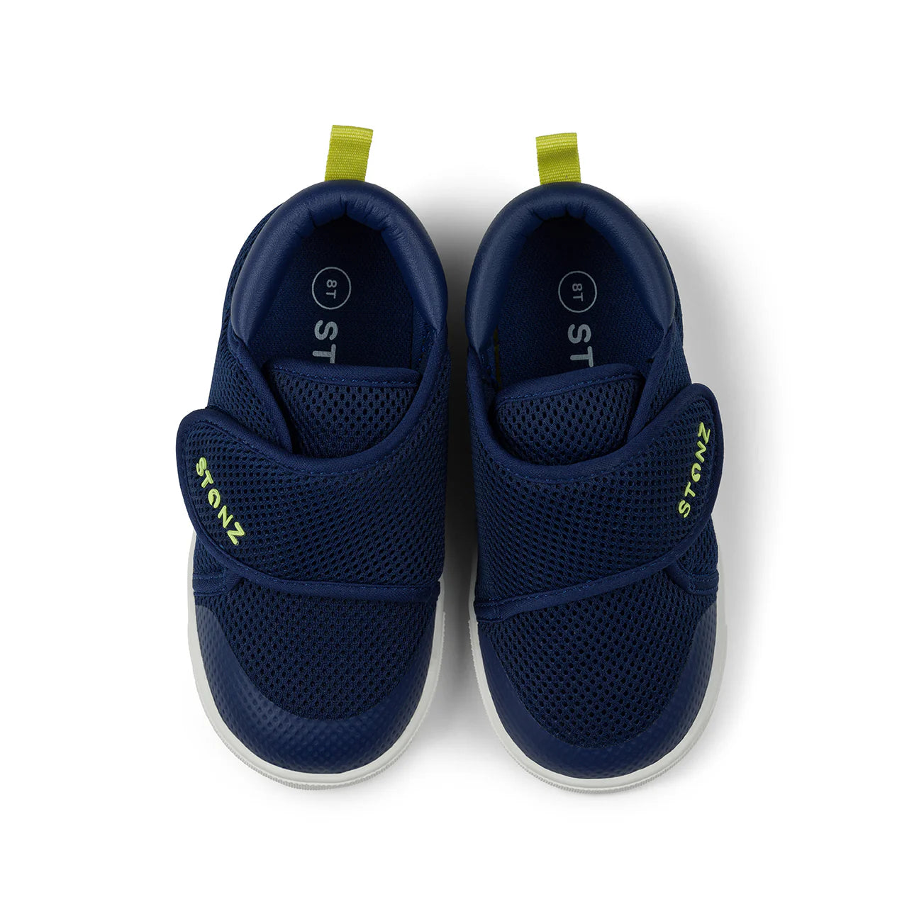 Stonz Navy/Lantern Green Cruiser Toddler Shoes - Waterproof & Lightweight First Walking Shoes for Baby Boys & Girls - Perfect for Outdoor Play, Park Adventures & Everyday Wear