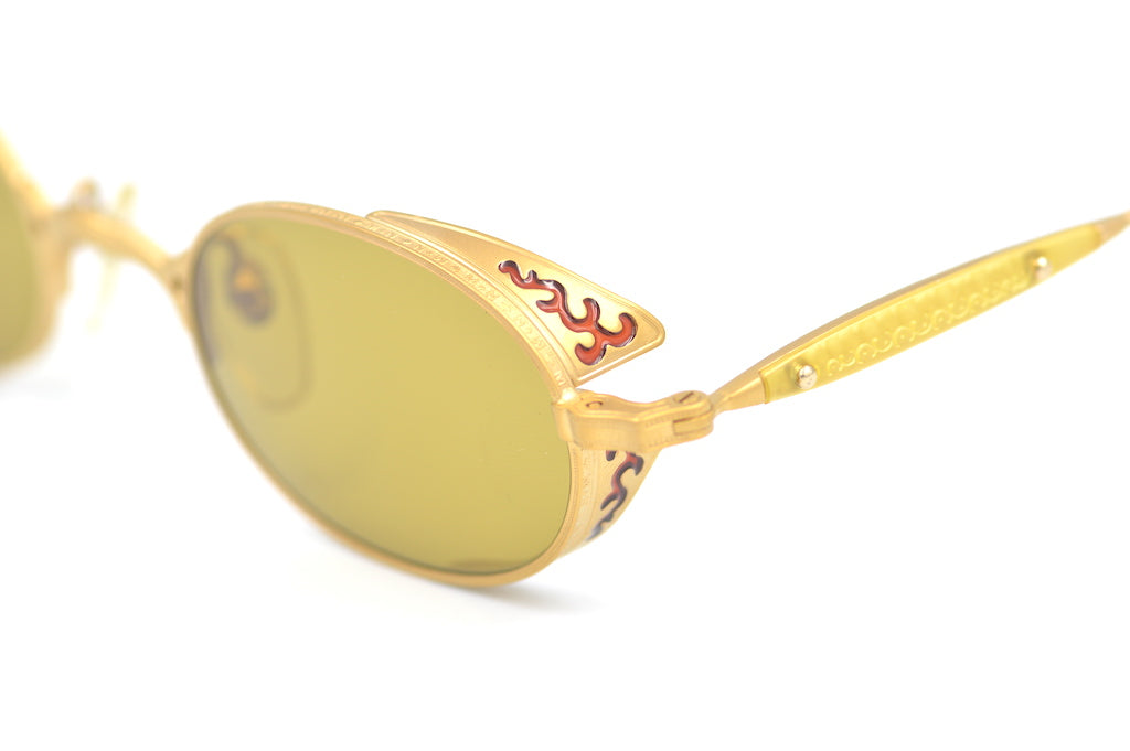 Matsuda 10608 Titan GP Sunglasses - Polarized Aviator Style for Men & Women - UV Protection for Driving, Outdoor Sports & Fashion