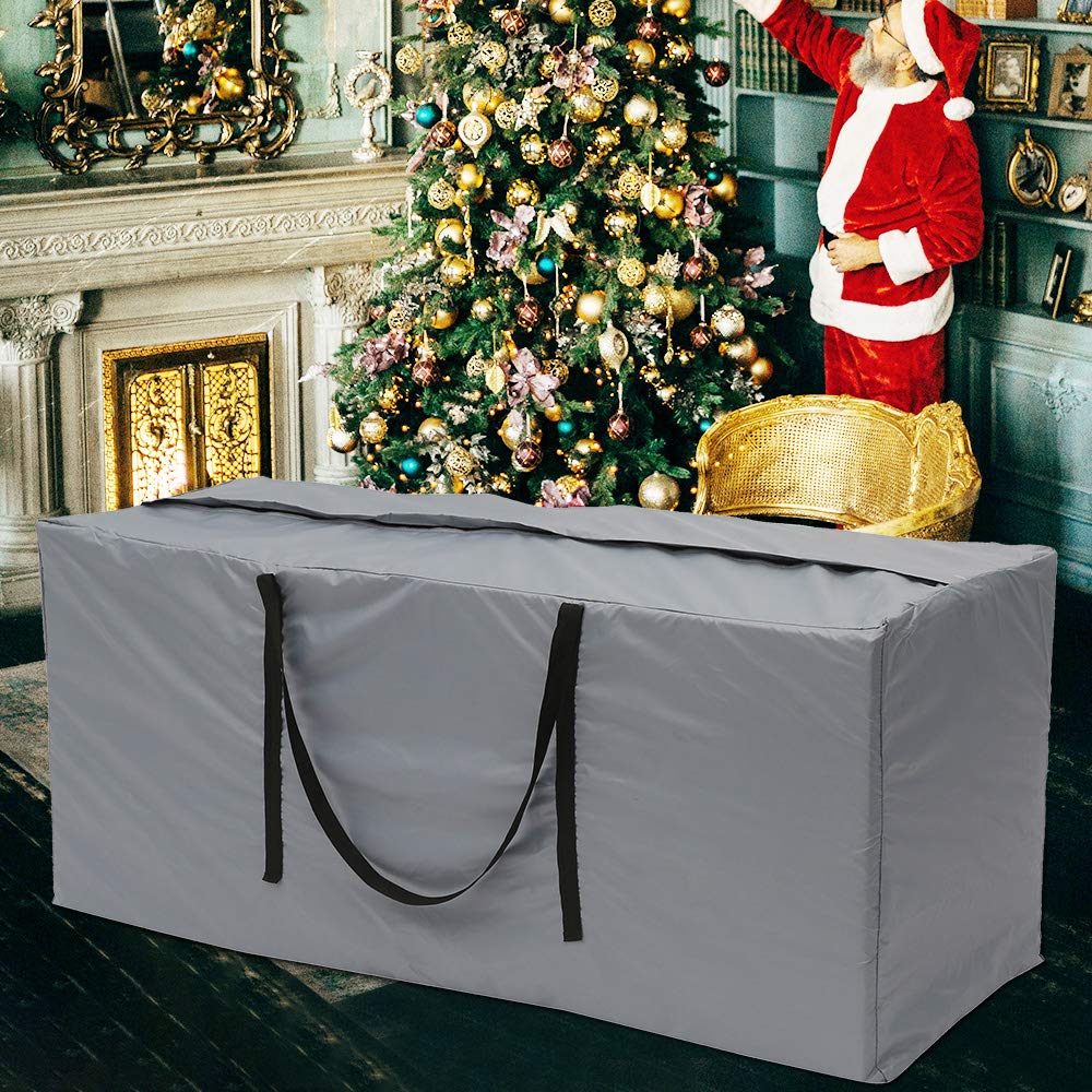 Large Waterproof Storage Bag for Outdoor Furniture, Patio Cushions & Christmas Trees - 173x76x51cm Heavy-Duty Garden Organizer | Perfect for Seasonal Storage, Garden Protection & Weatherproof Cover