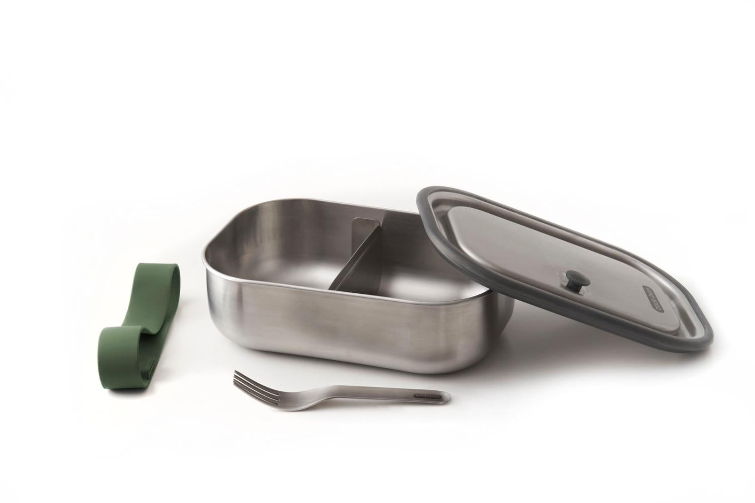 Premium Stainless Steel Lunch Box 1L - Eco-Friendly, Leak-Proof & Durable - Ideal for Work, School, Picnics & Outdoor Activities