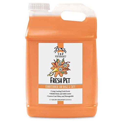 Fresh Pet Conditioner for Dogs & Cats - Scented Grooming & Bathing Solution (2.5 Gallon) | Gentle Cleansing for Soft Fur & Healthy Skin | Perfect for Professional Groomers & Pet Spas