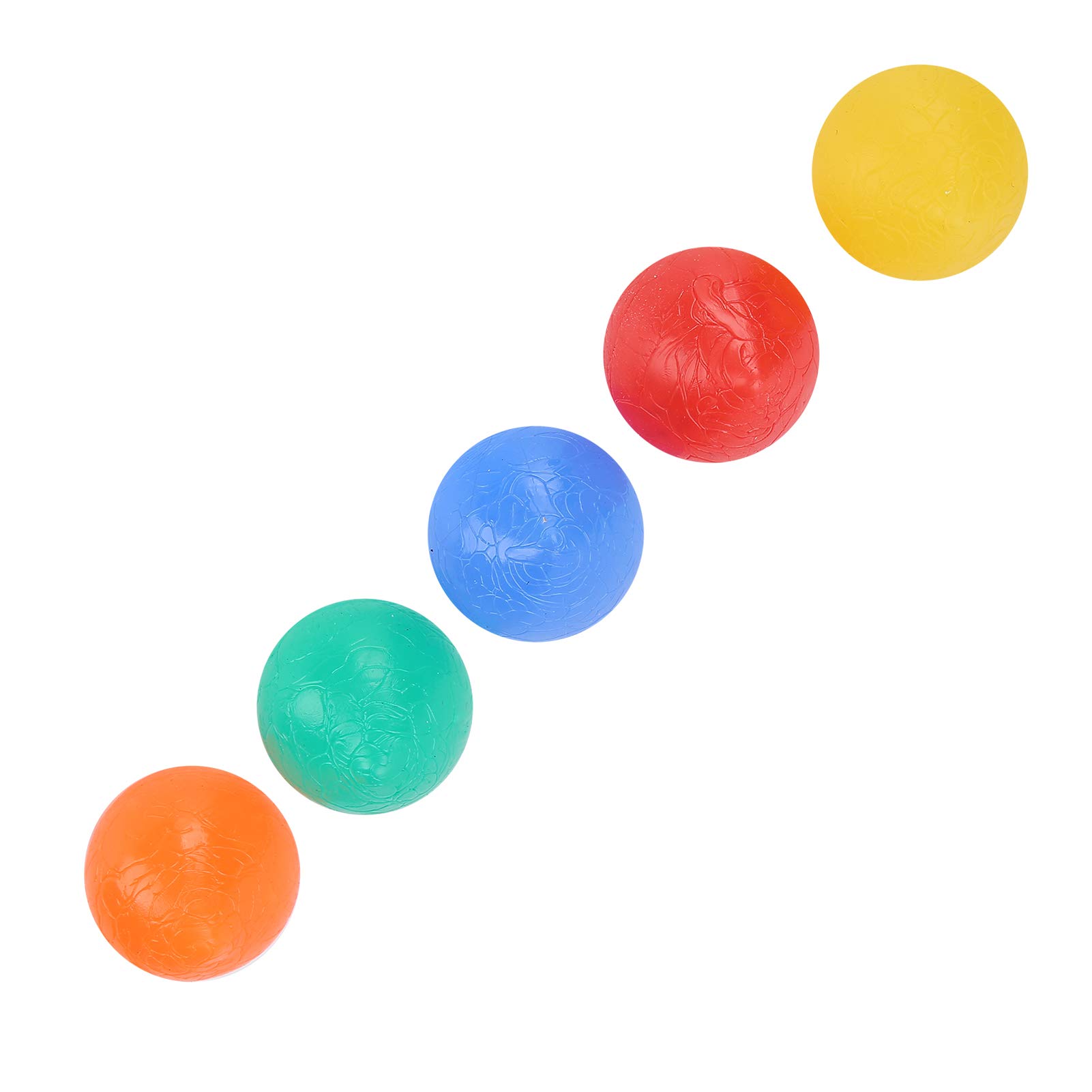 Elastic Silicone Hand Grip Balls - Finger Strength Training for Climbers & Bodybuilders - High Elasticity Hand Exercise Stress Relief Balls for Rock Climbing, Gym Workouts & Office Stress Relief