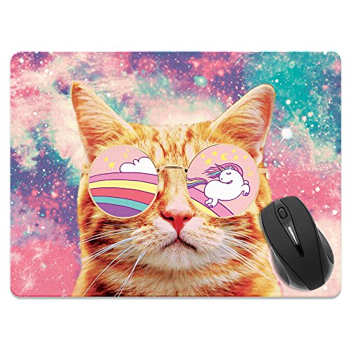 Unicorn Cat With Glasses