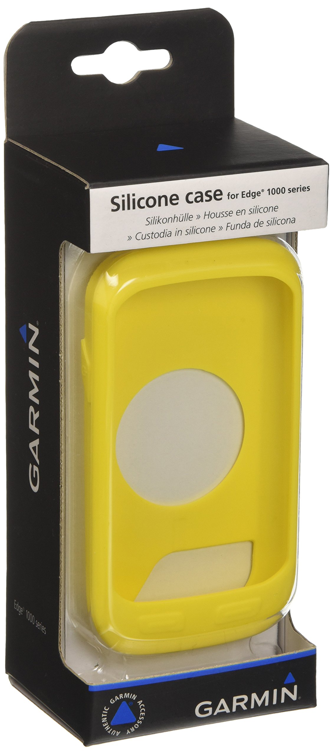 Garmin Edge 1000 GPS Bike Computer Silicone Protective Case - Yellow | Shockproof & Durable Cover for Cycling, Mountain Biking & Outdoor Adventures