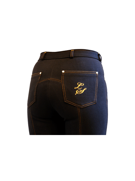 Kids' Legacy Contrast Stitch Jodhpurs - Stylish Equestrian Riding Pants for Horseback Riding & Outdoor Play