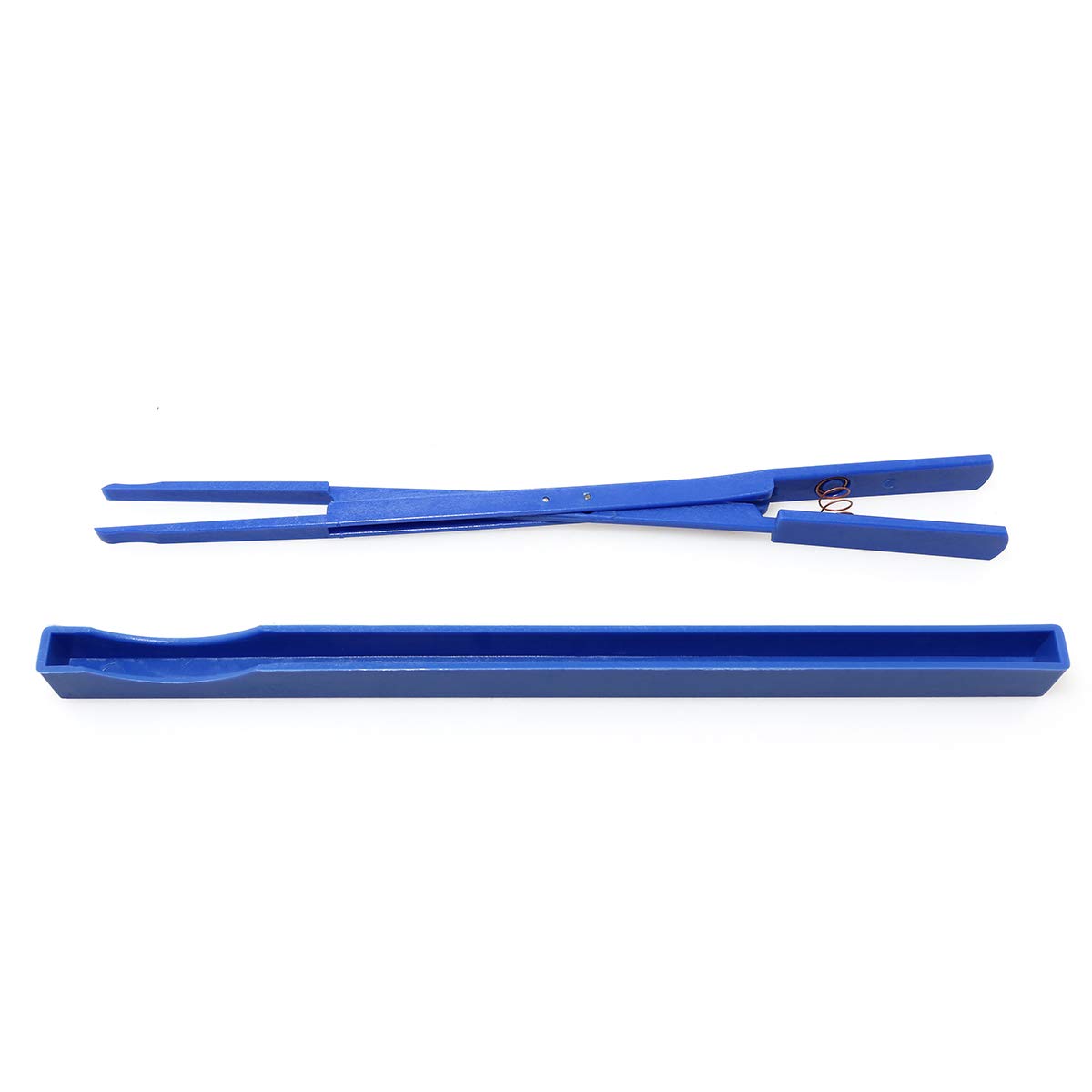 MEETOOT 20.3cm Blue Nylon Piano Tuning Mute Clamp with Carrying Case - Professional Alto & Treble Mixing Tool for Piano Technicians | Perfect for Piano Maintenance, Tuning & Sound Adjustment