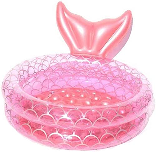 **Inflatable Mermaid Tail Pool Floats for Kids & Adults - Swimming Rings, Pool Tubes, Raft Lounger - Fun Beach Water Toys for Parties, Summer Pool Relaxation**